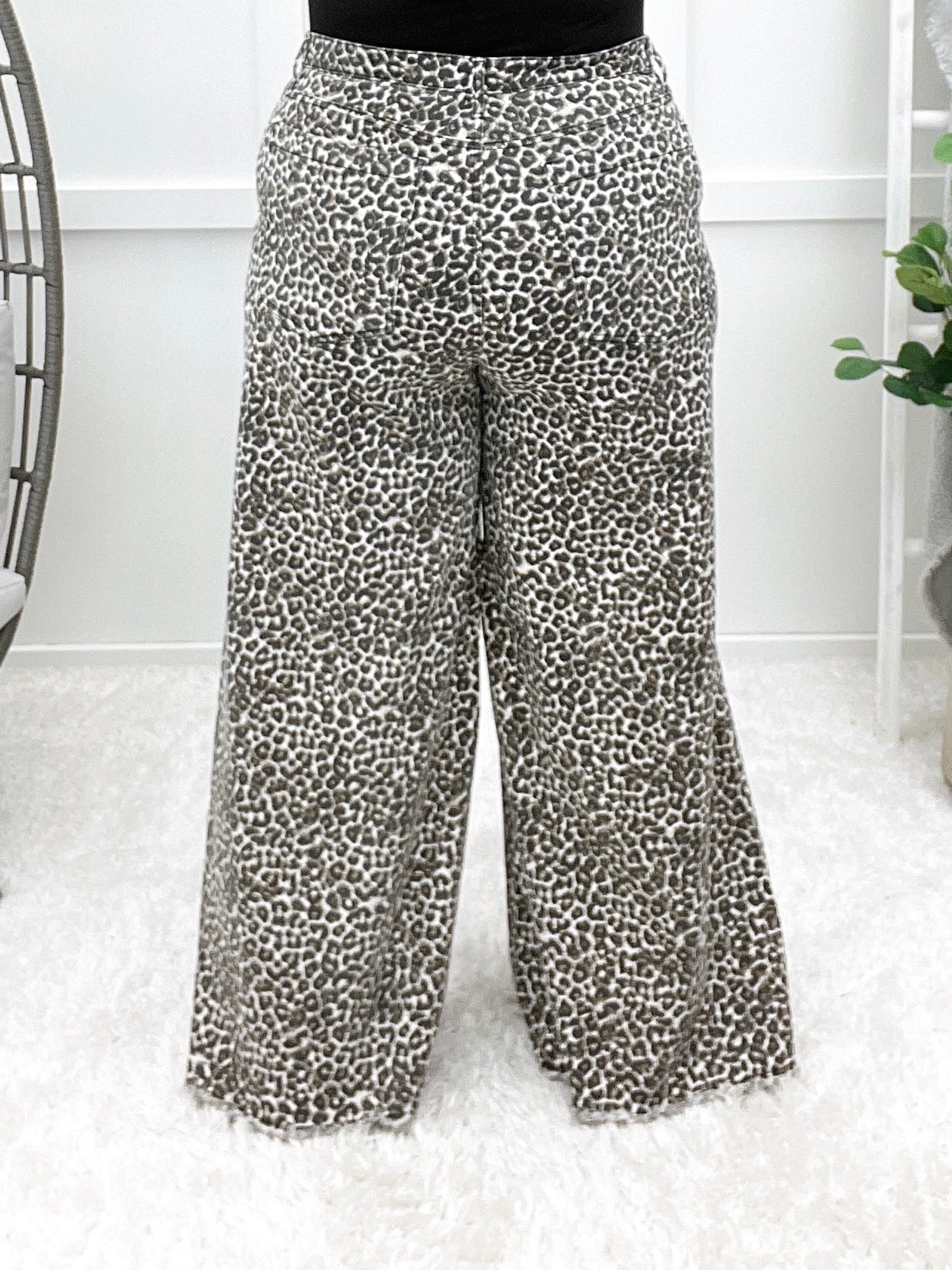 Walk On The Wild Side Wide Leg Jeans