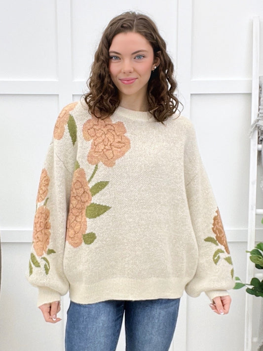 Bloom Again Sweater