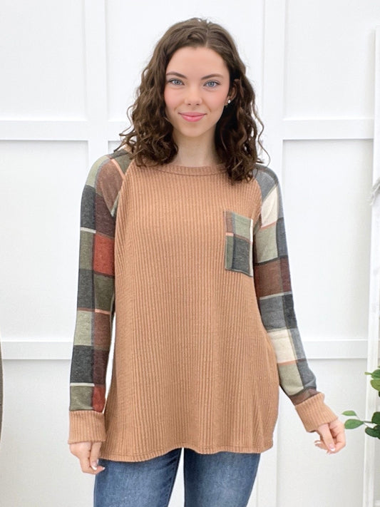 On Your Terms Top - Cocoa