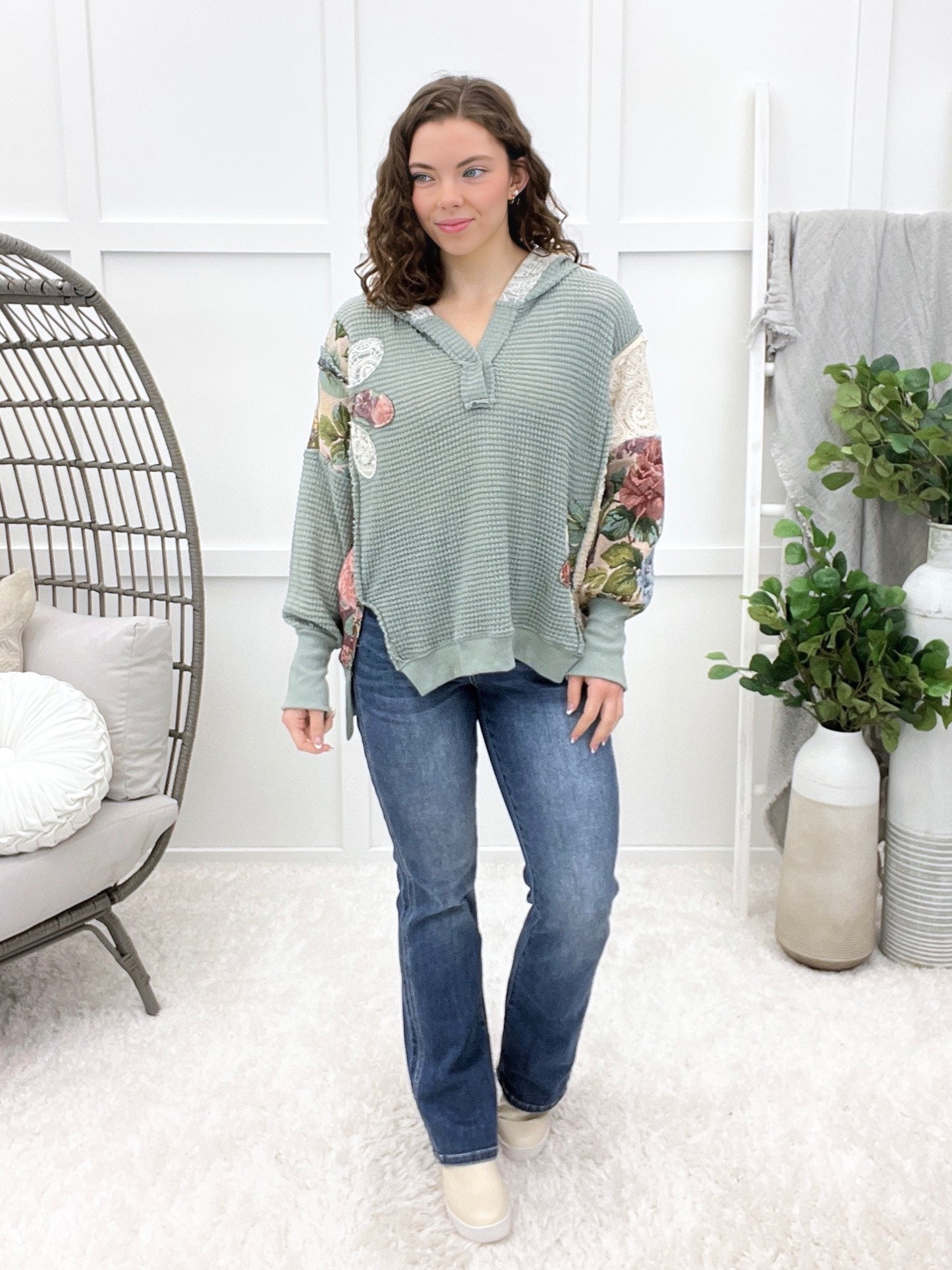 Cozy Grace Hoodie Top