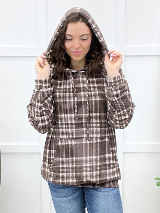 Sweeter Kind Plaid Hoodie