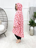 Cozy Blanket Hoodie - Cherry