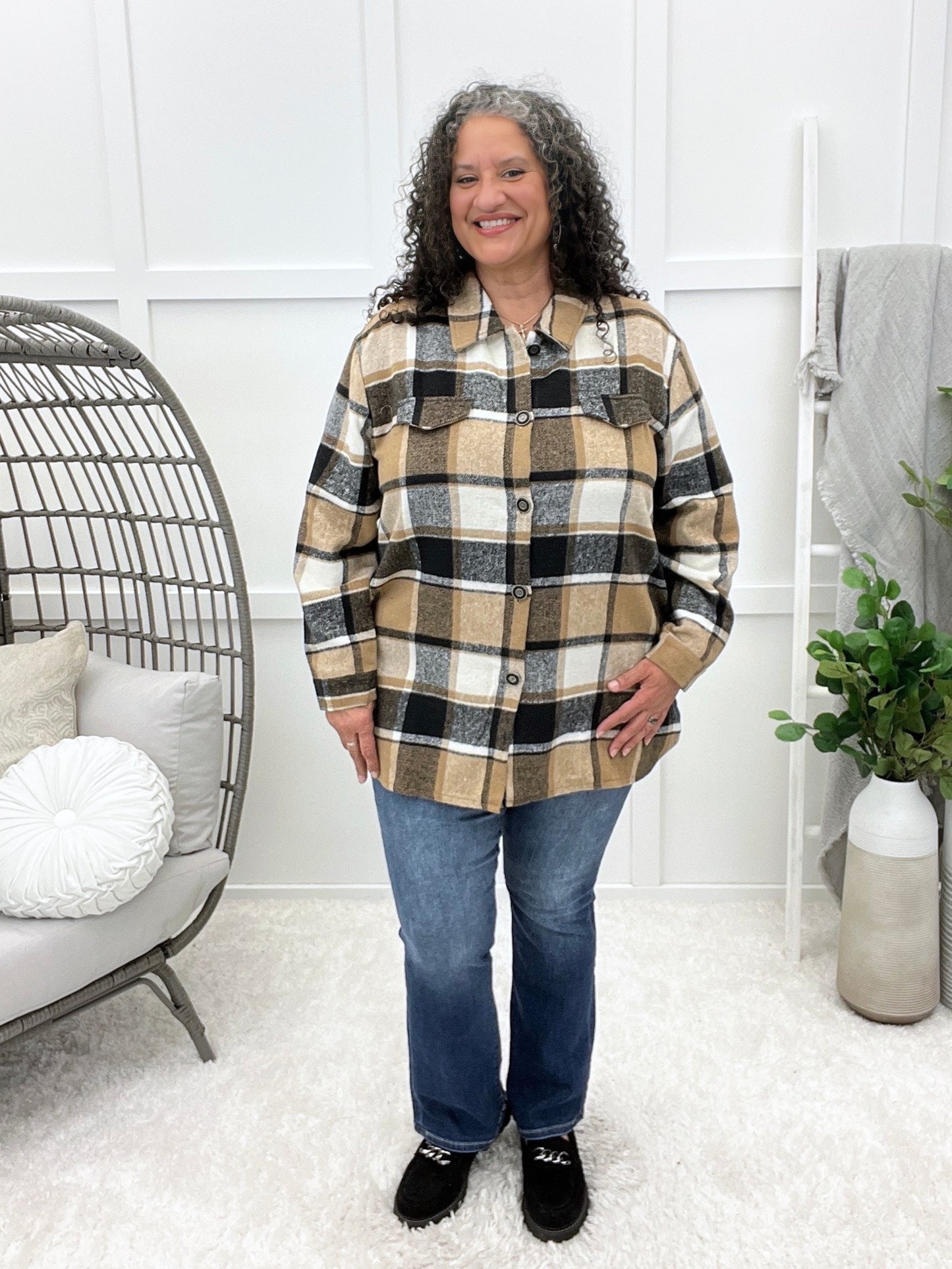 Pull Me Close Shacket