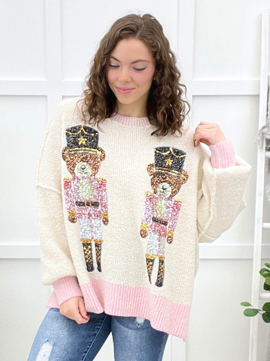 Toy Soldier Sparkle Sweater
