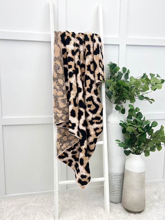 A Cozy Home Blanket - Leopard