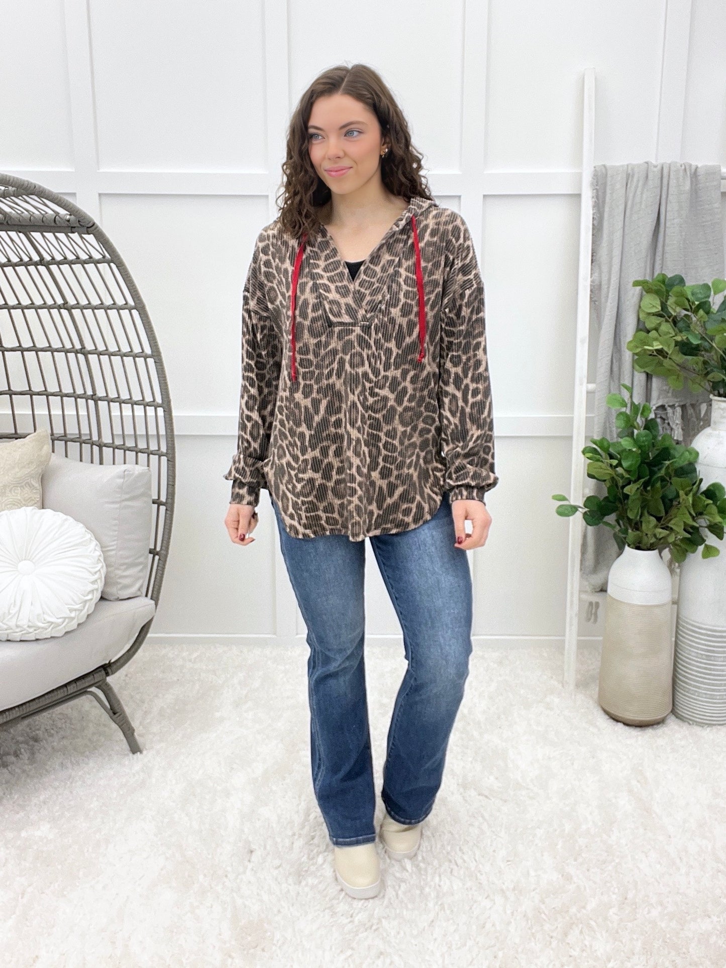 Number One Hooded Top