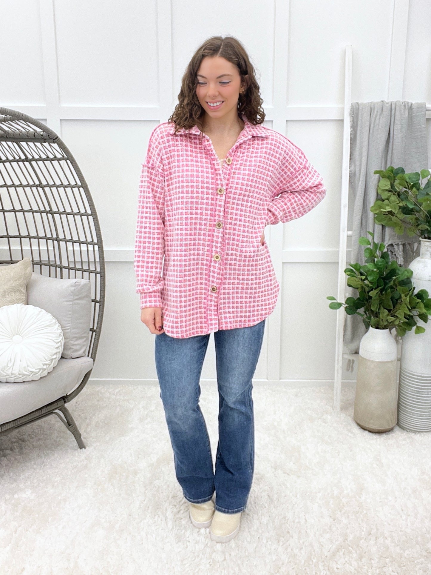 Daydream Button-up Shacket