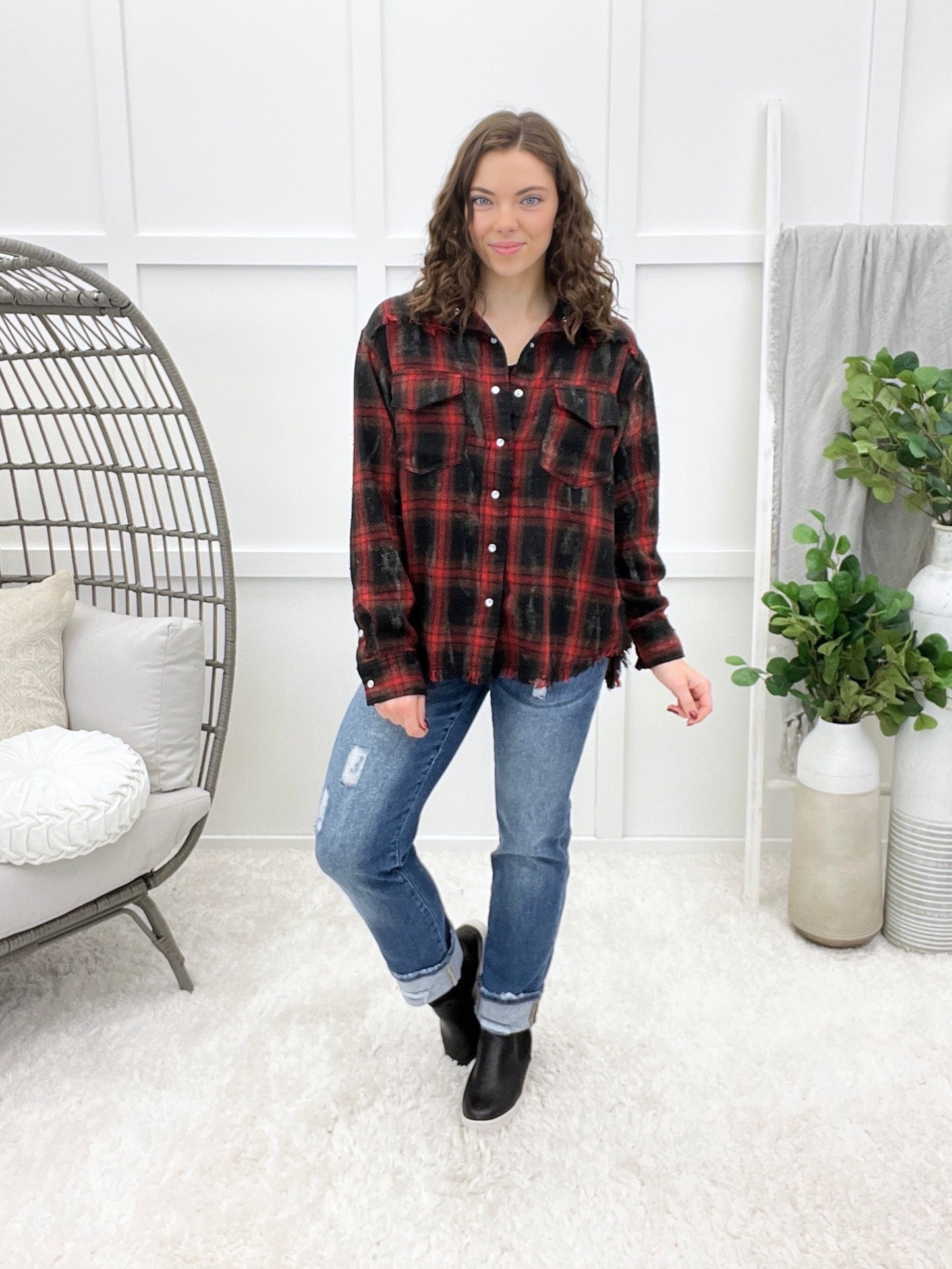 Keep You Waiting Top - Red