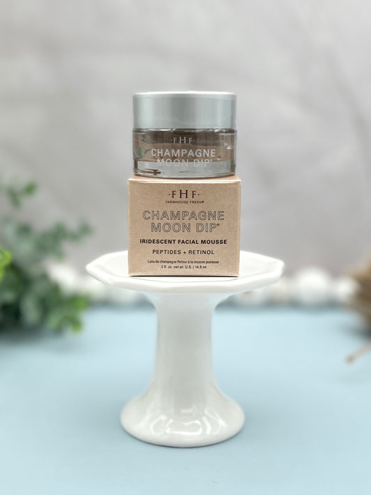 Farmhouse Fresh Mini Champagne Moon Dip Iridescent Facial Mousse
