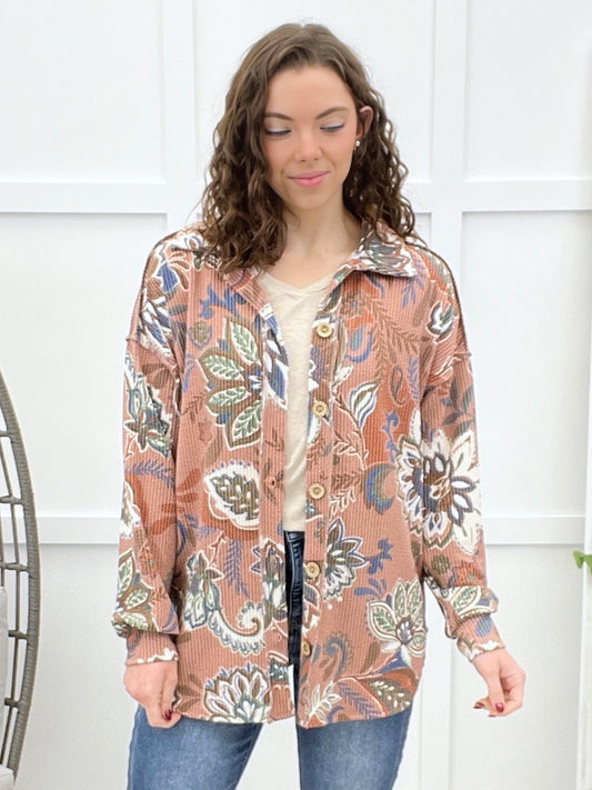 I Can Do Everything Button-up Shacket