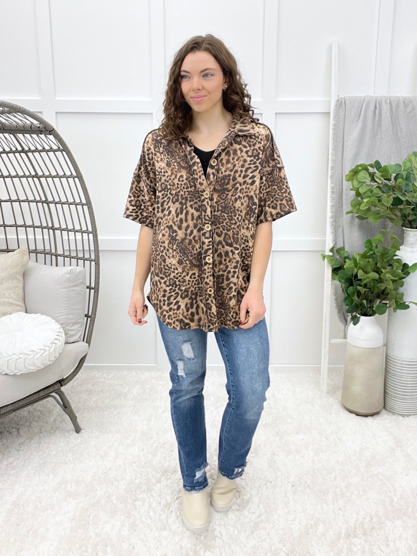 The Serenity Button-up Top