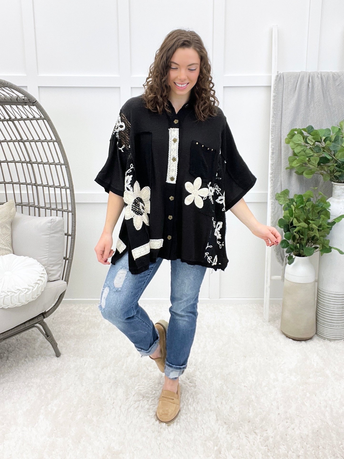 Fresh Take Top - Black