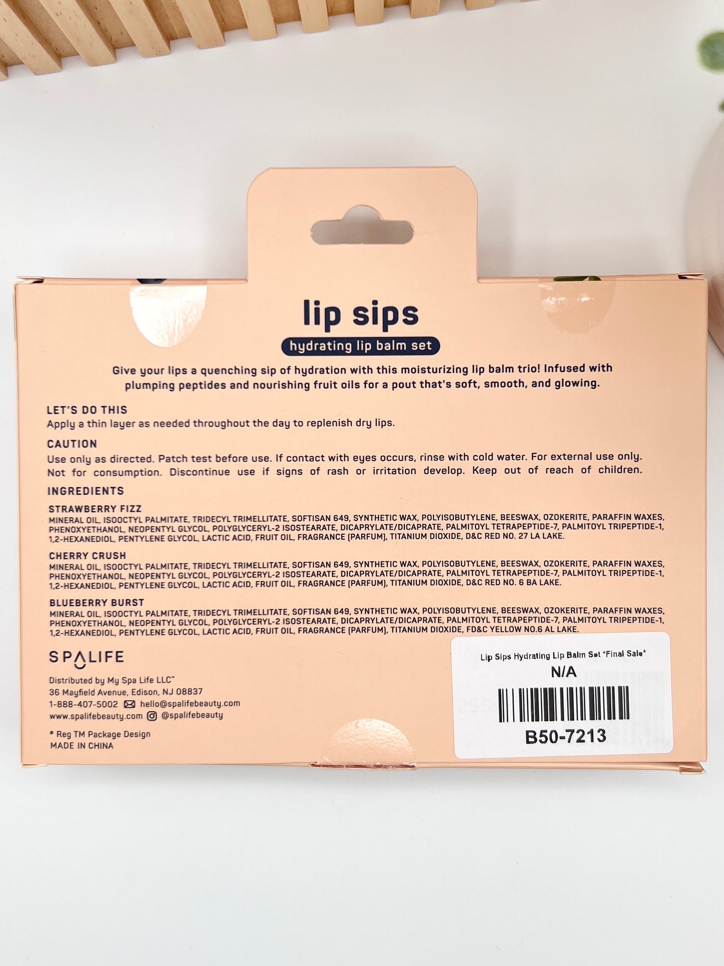 Lip Sips Hydrating Lip Balm Set
