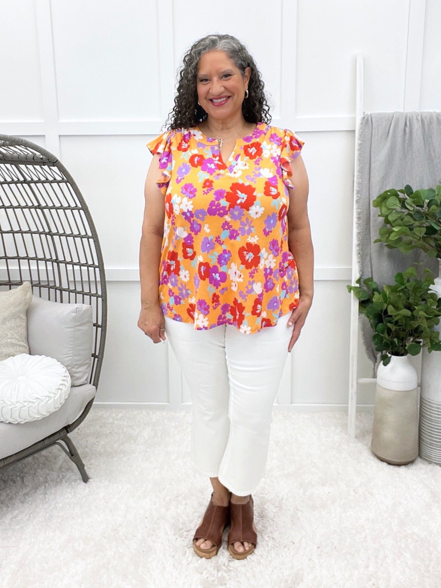 Dear Scarlett It's Paradise Lizzy Top