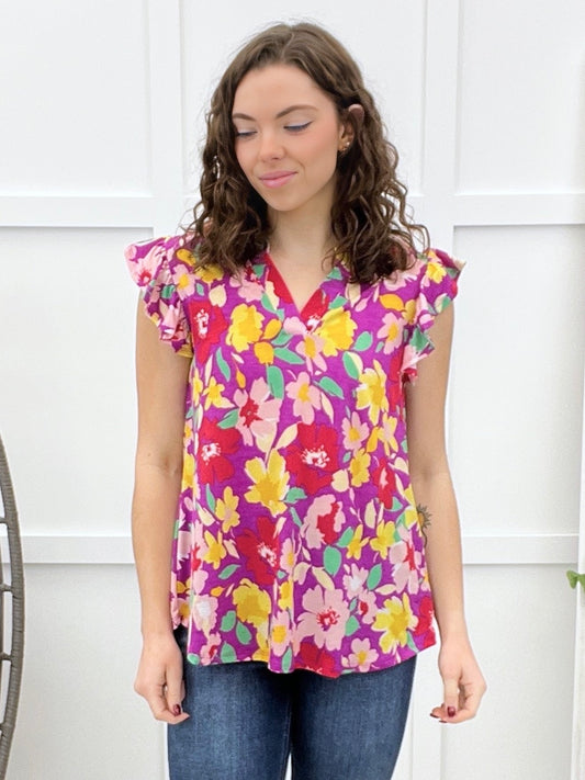 Dear Scarlett Feeling Sentimental Lizzy Top