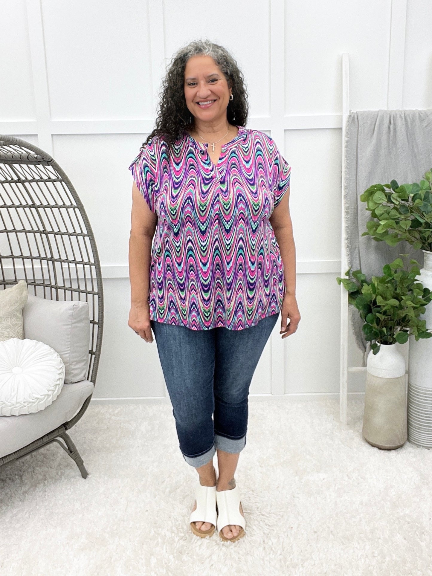 Dear Scarlett Pulling For You Lizzy Top