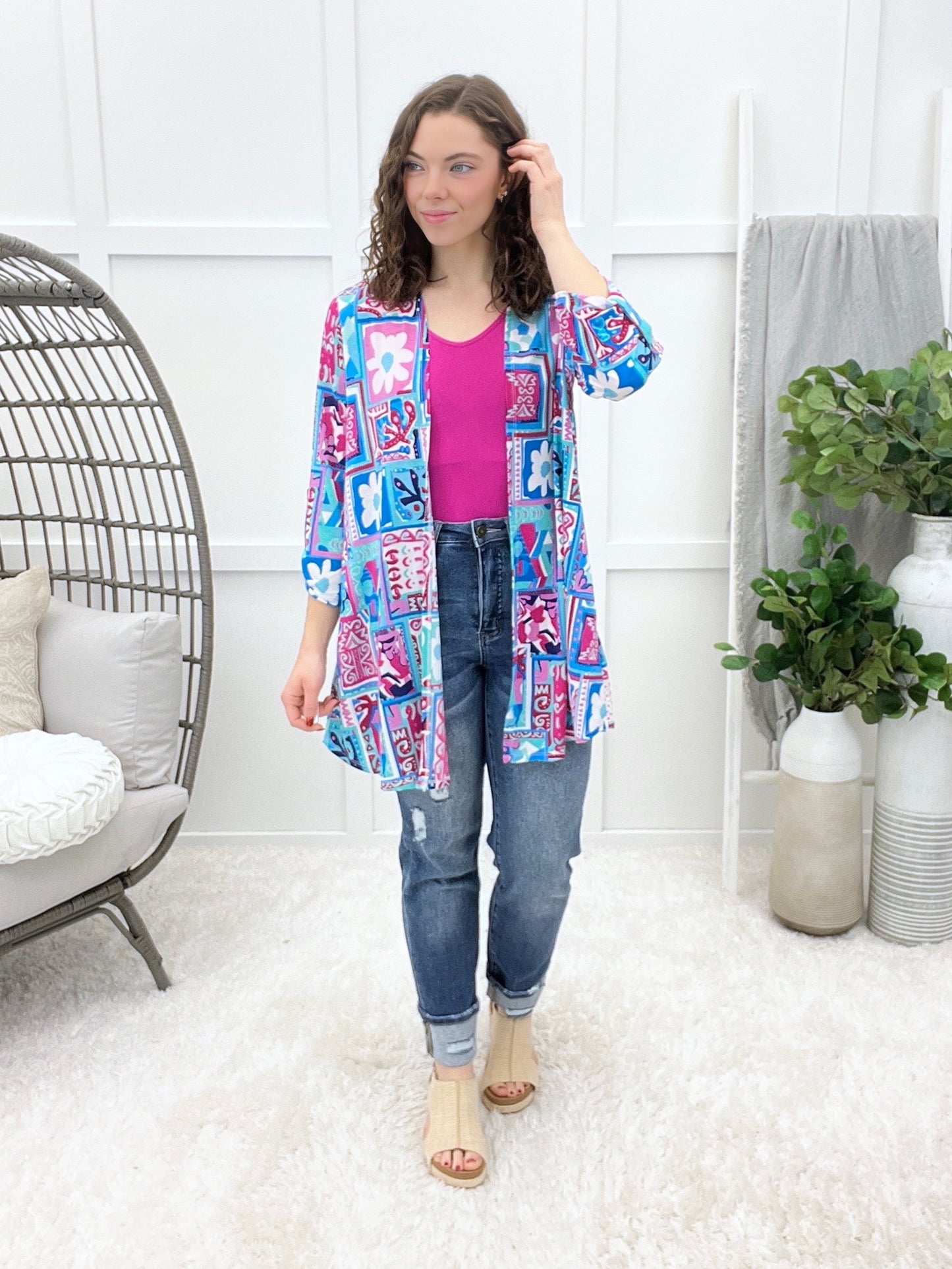 Dear Scarlett Party Garden Lizzy Cardigan