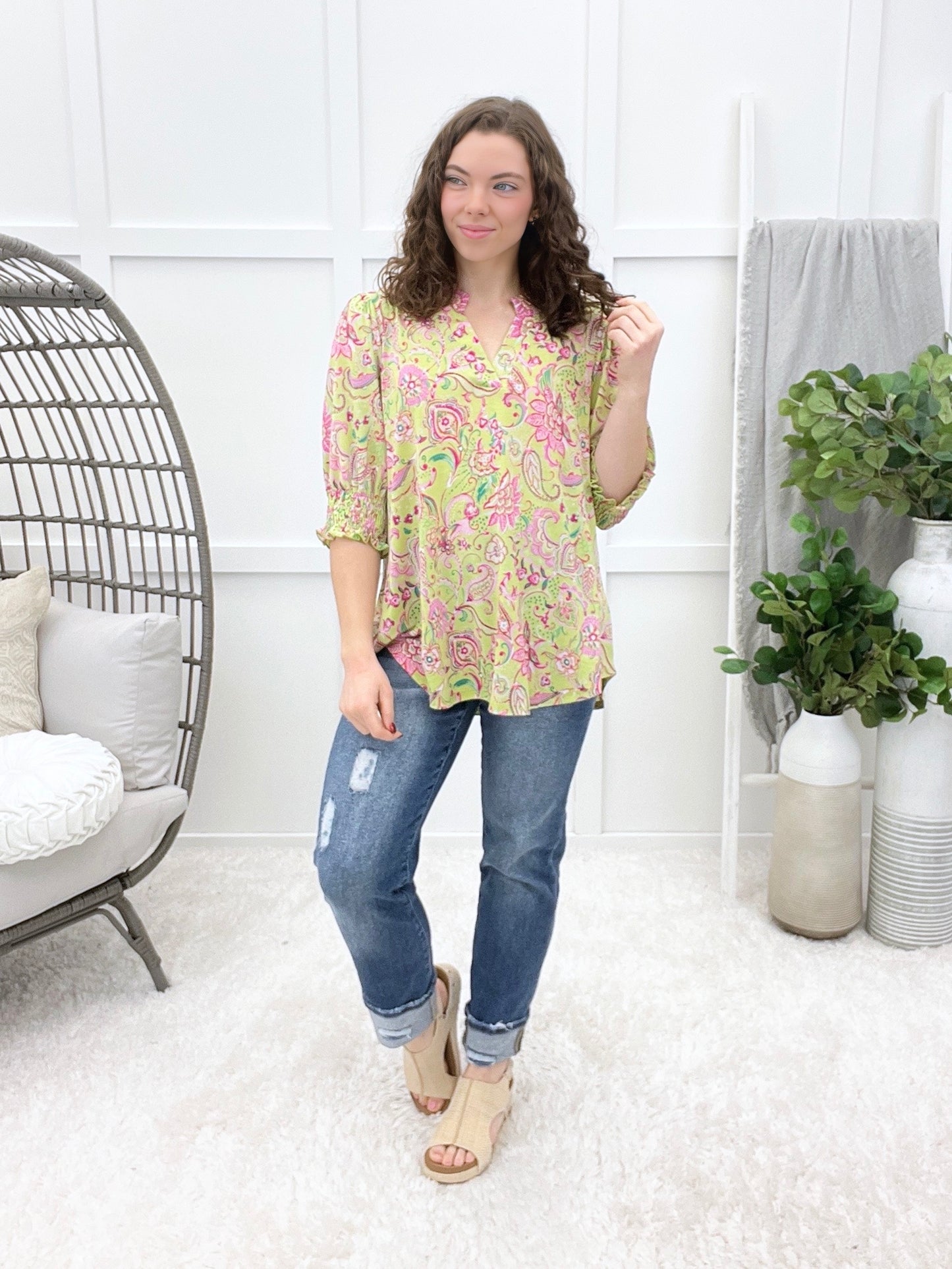 Dear Scarlett A New Obsession Lizzy Smocked Top