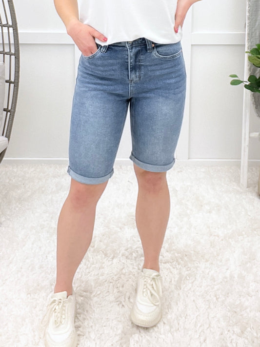 The MPB Signature Denim Bermuda Shorts