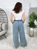 Downtown Stroll Floral Wide Leg Denim