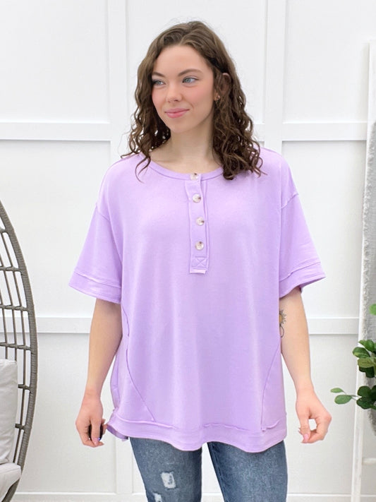 Clean Slate Top - Lilac