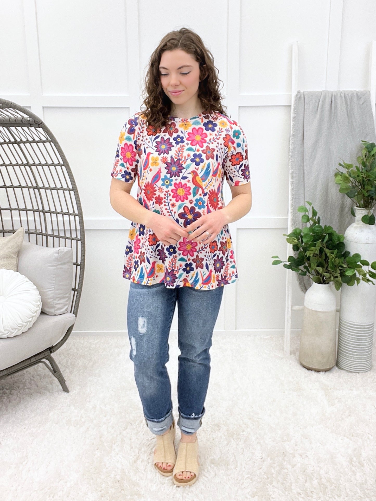 Color Outside the Lines Top