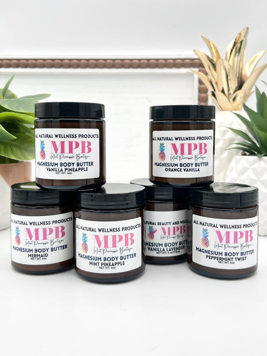 MPB Exclusive All Natural Magnesium Body Butter | 4oz
