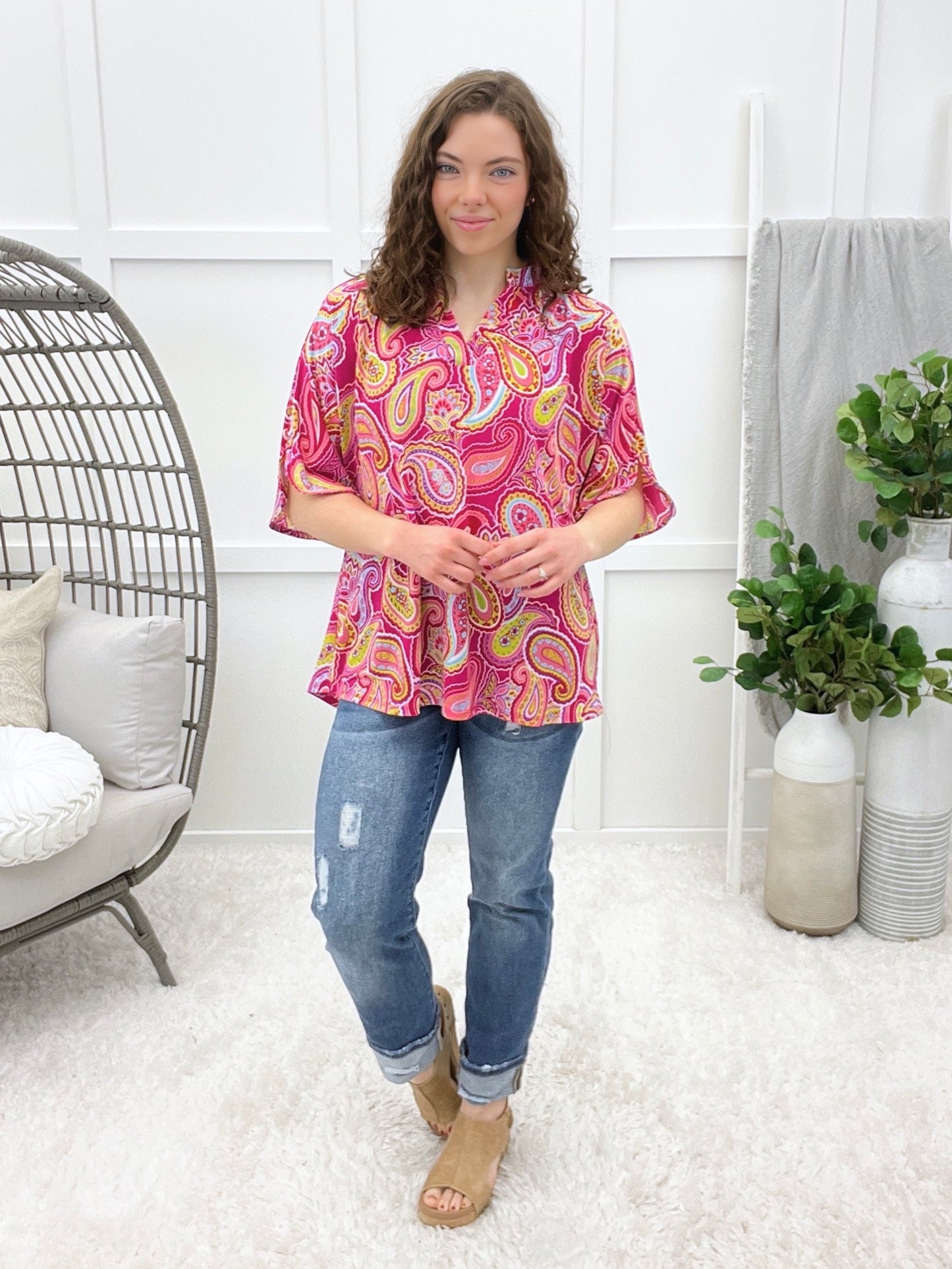 Dear Scarlett So Beautiful Lizzy Breeze Top