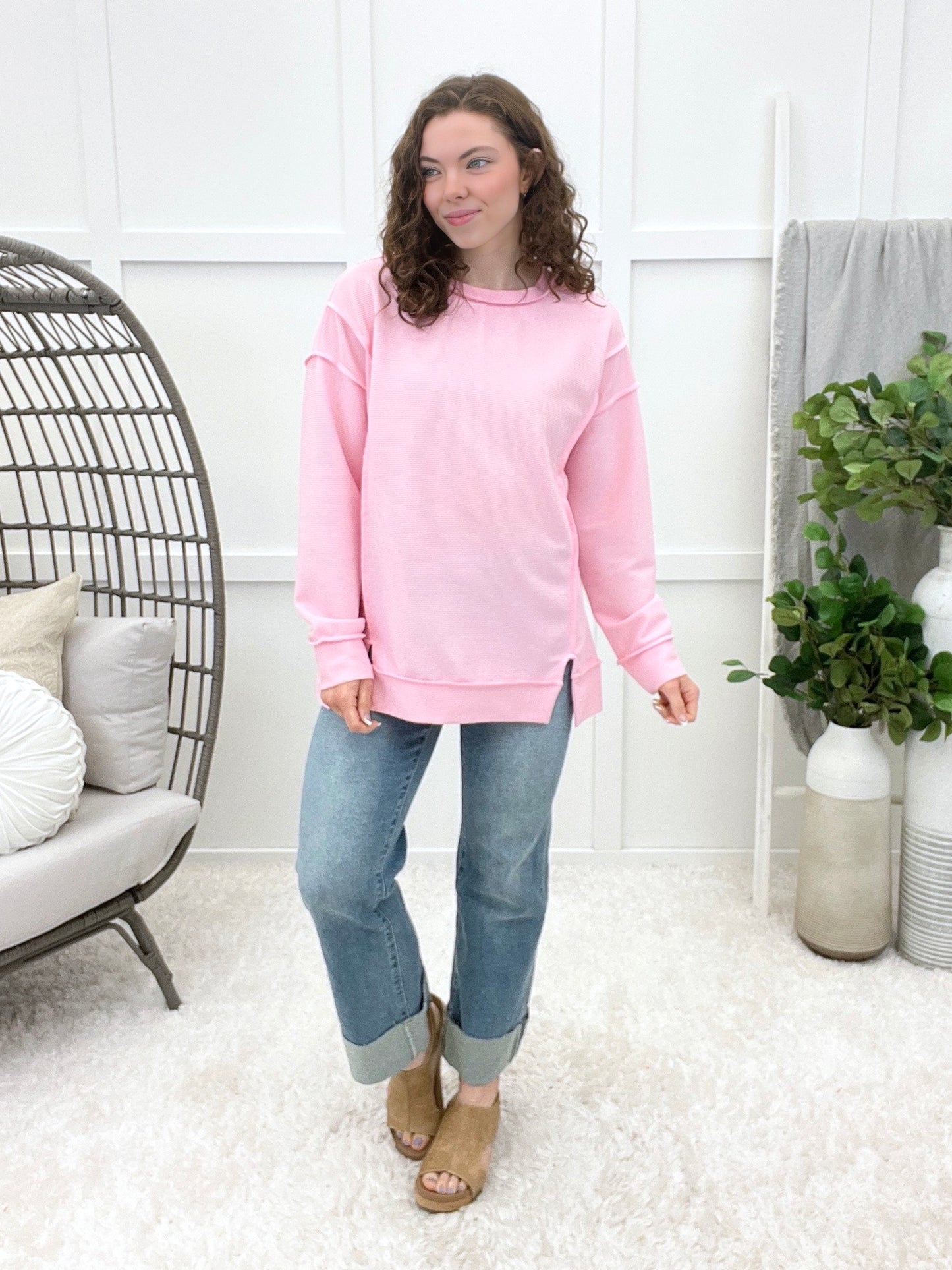 Blush Breeze Top