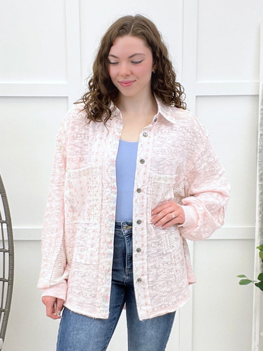 Beautiful Bloom Button-up Top