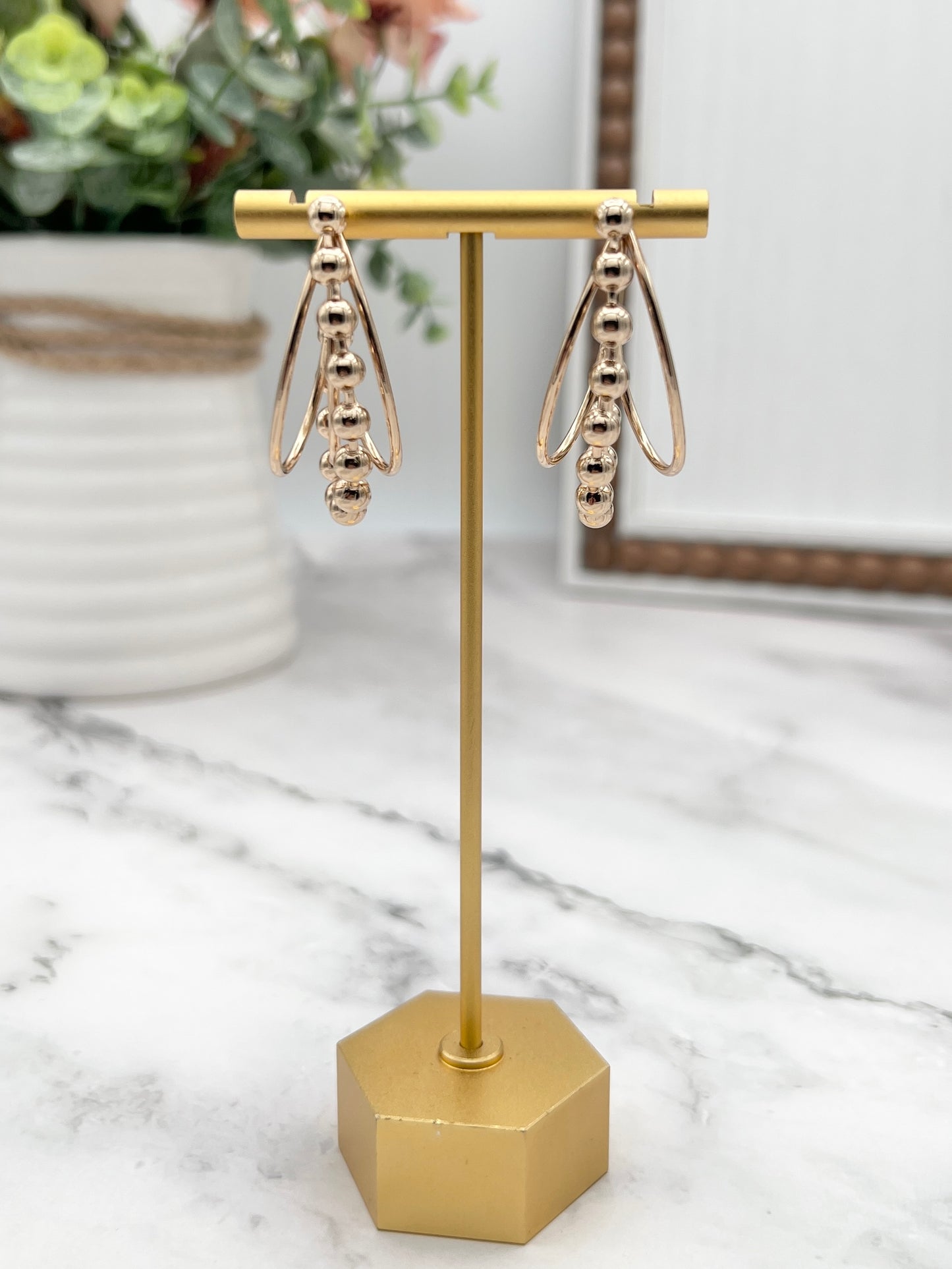 Shiny Luxe Hoop Earrings