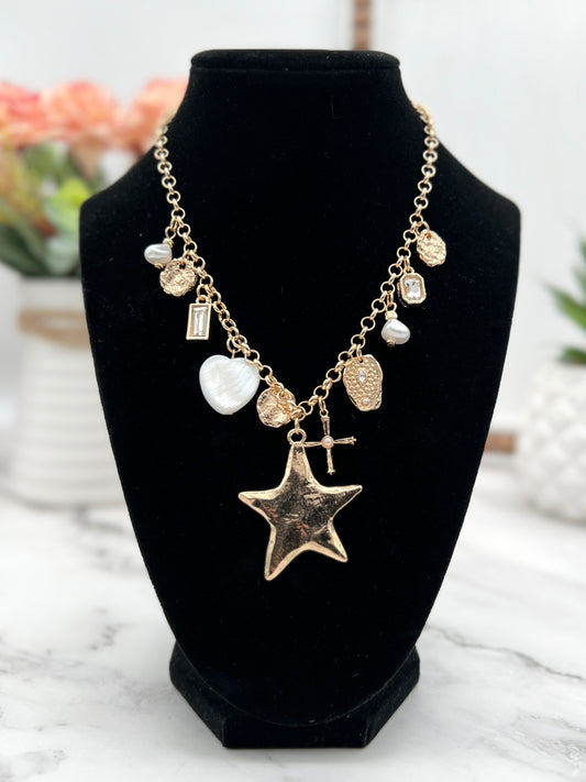 Coastal Charm Star Necklace
