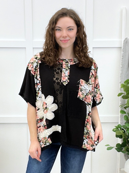 Garden Starts Top - Black
