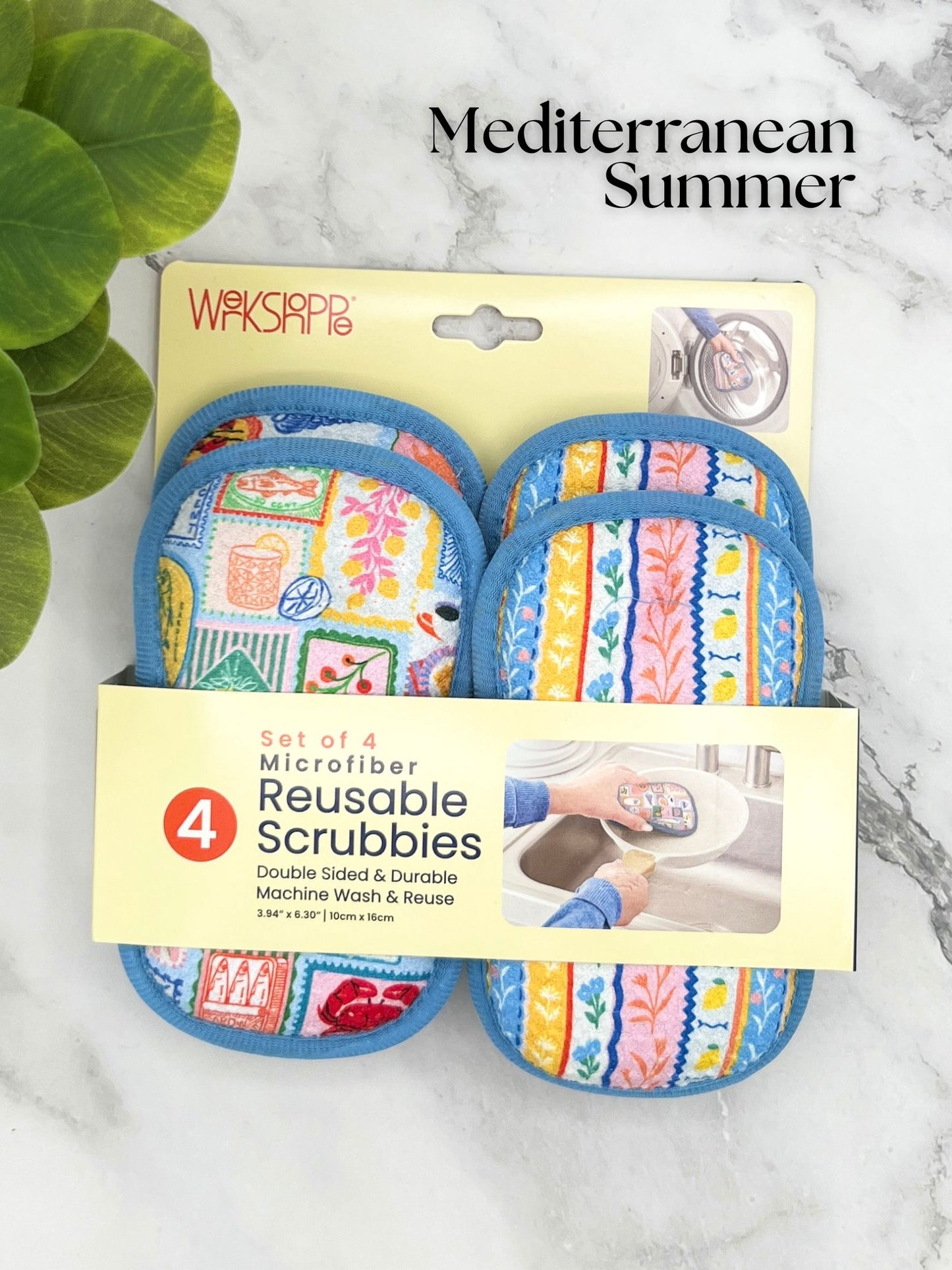 Set Of 4 Scrubbies