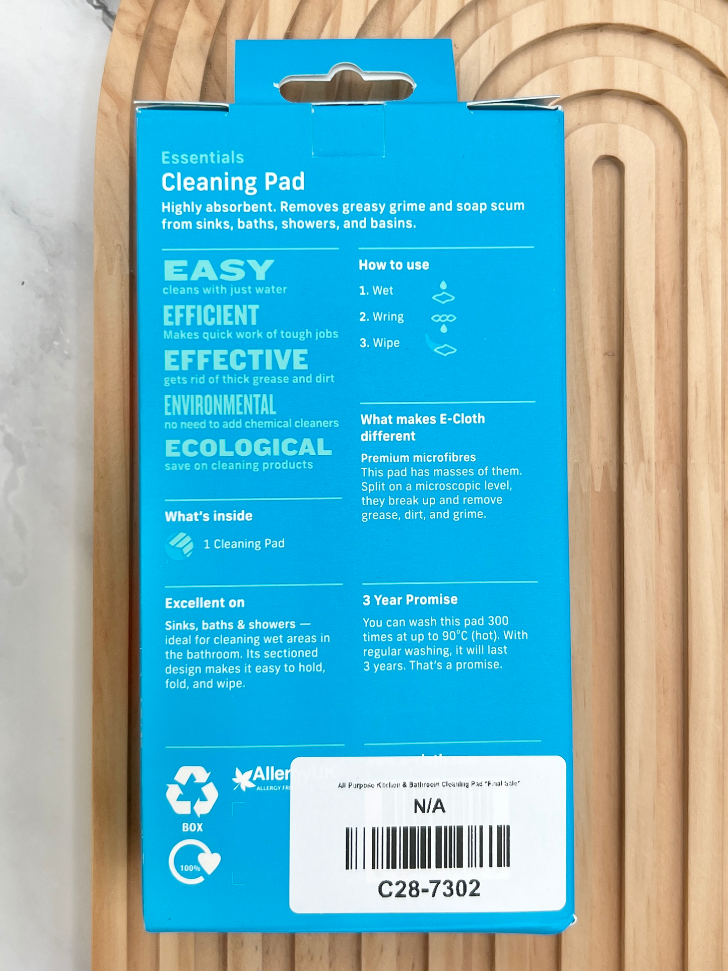 All Purpose Kitchen & Bathroom Cleaning Pad