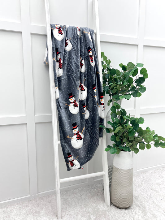 Christmas Fleece Throw Blanket