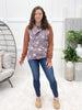 Falling for Florals ZipCowl Sweatshirt