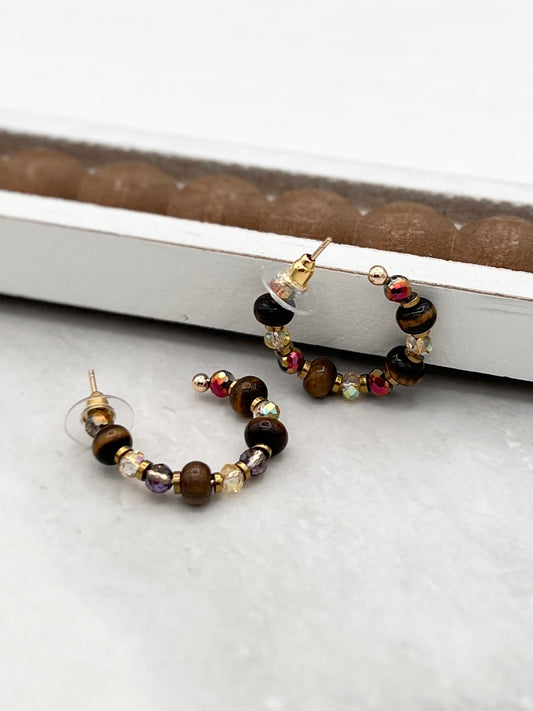 Rustic Sparkle Earrings