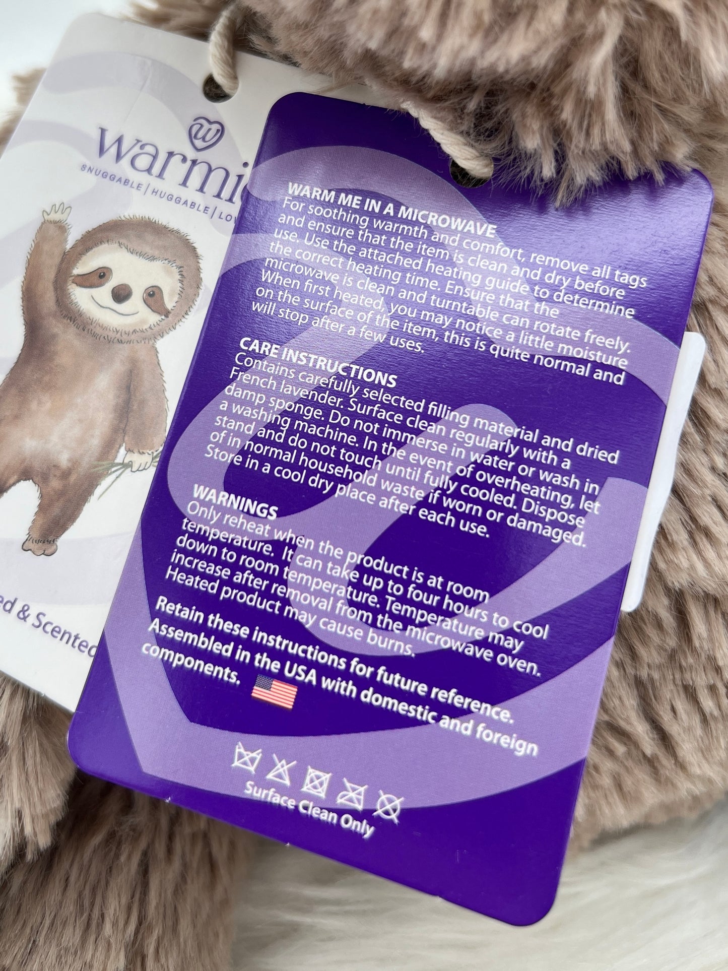 Sloth Warmies