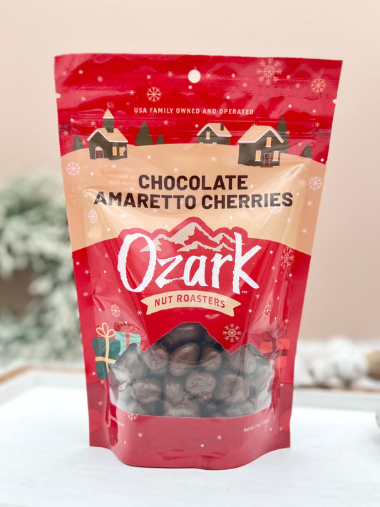 7 oz Holiday Chocolate Amaretto Cherries