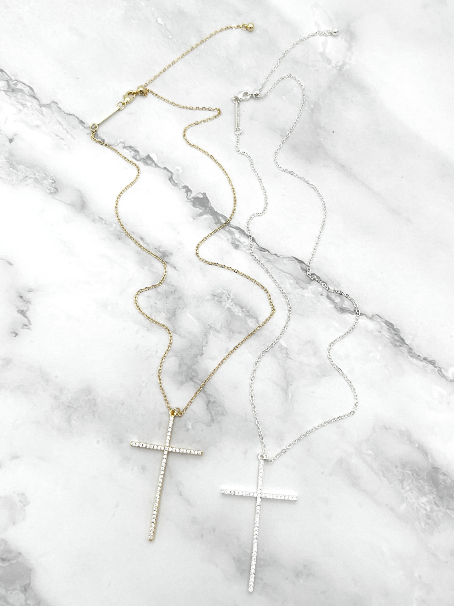 Sparkle Cross Necklace