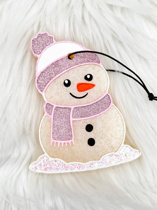 Snowman Freshie