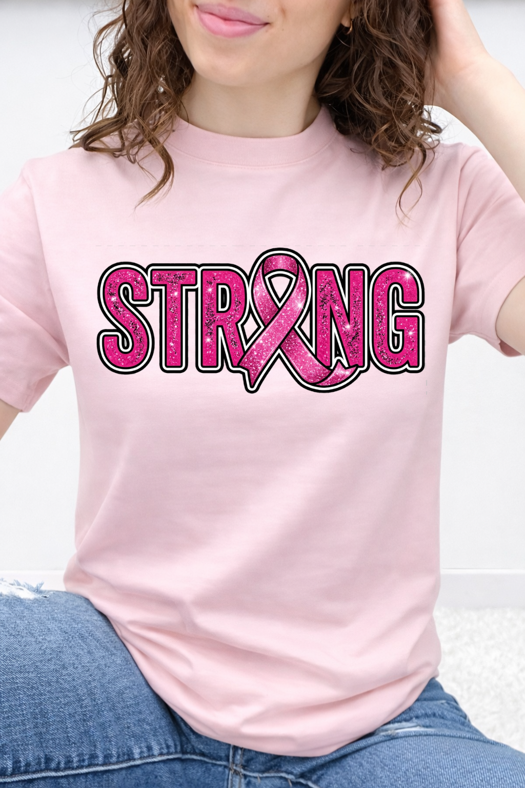 "STRONG" BCA Ribbon Graphic Tee