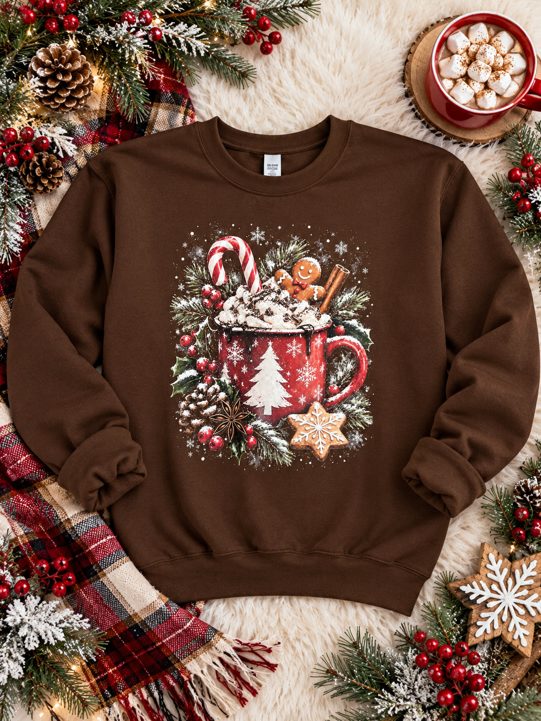 Cozy Gingerbread Cocoa Graphic Collection