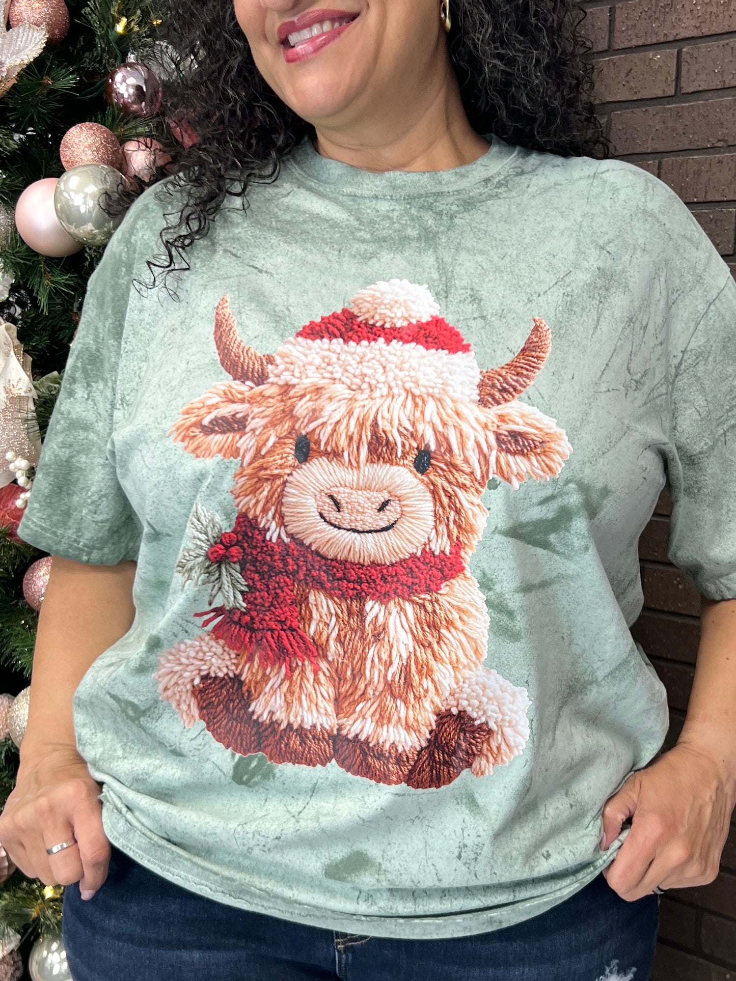 Highland Holiday Cutie Graphic Shirt