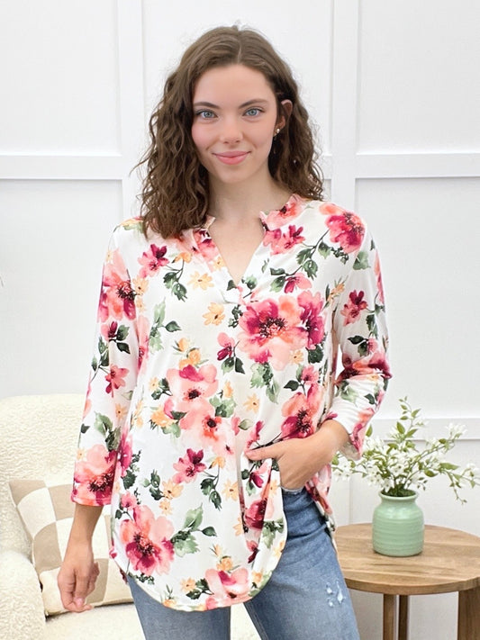 MPB Exclusive Chloe Top - Painted Petals