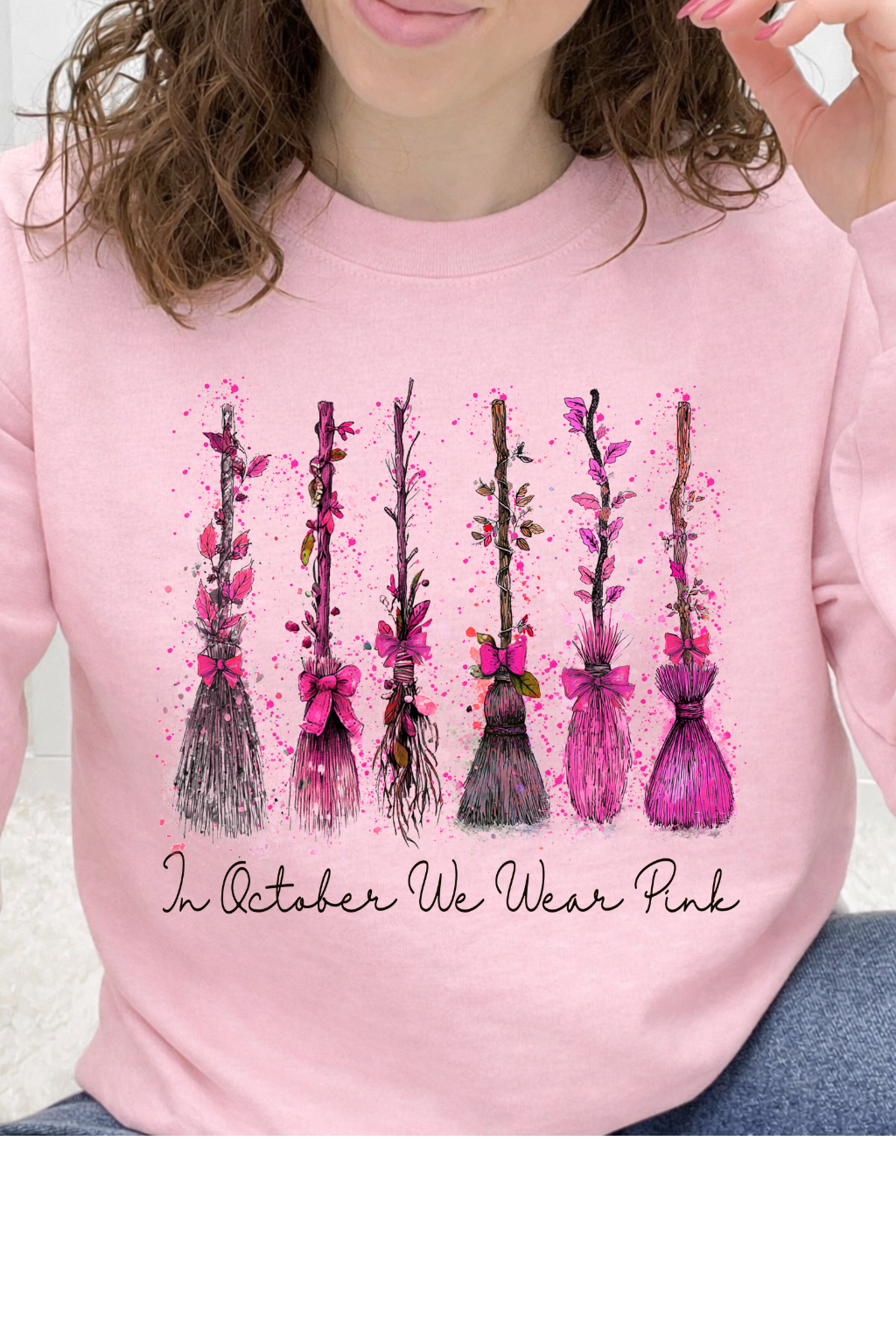 In October We Wear Pink Brooms Graphic Collection