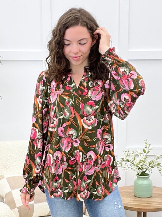 Dear Scarlett Days Go By Lizzy Smock Top
