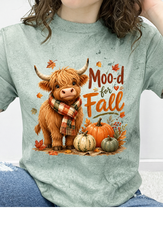 Moo'd for Fall Highland Cow Graphic Collection
