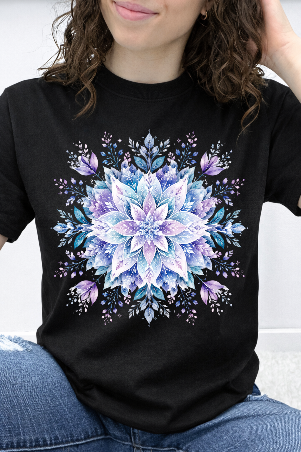 Winter Blossom Snowflake Graphic Collection